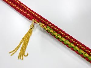 正絹　振袖用　手組帯締め